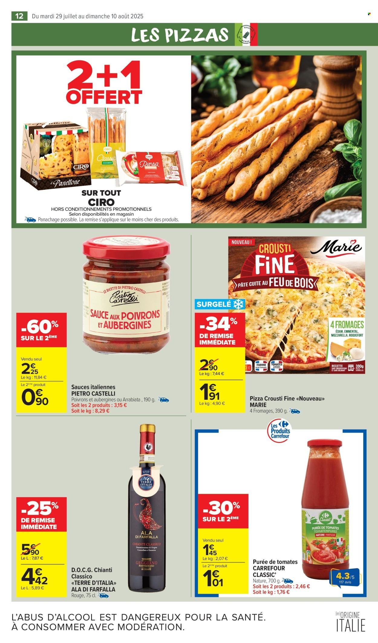 Catalogue CARREFOUR MARKET - BIENVENUE EN ITALIE (2025-07-29 - 2025-08-10)