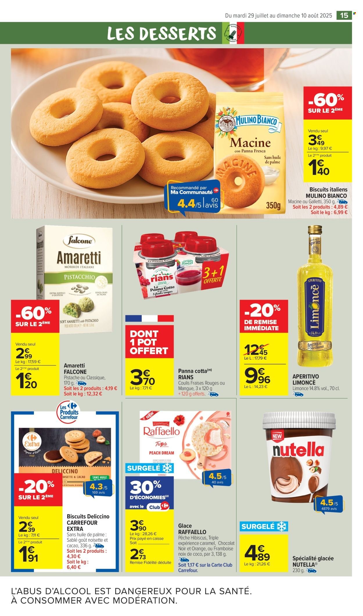 Catalogue CARREFOUR MARKET - BIENVENUE EN ITALIE (2025-07-29 - 2025-08-10)