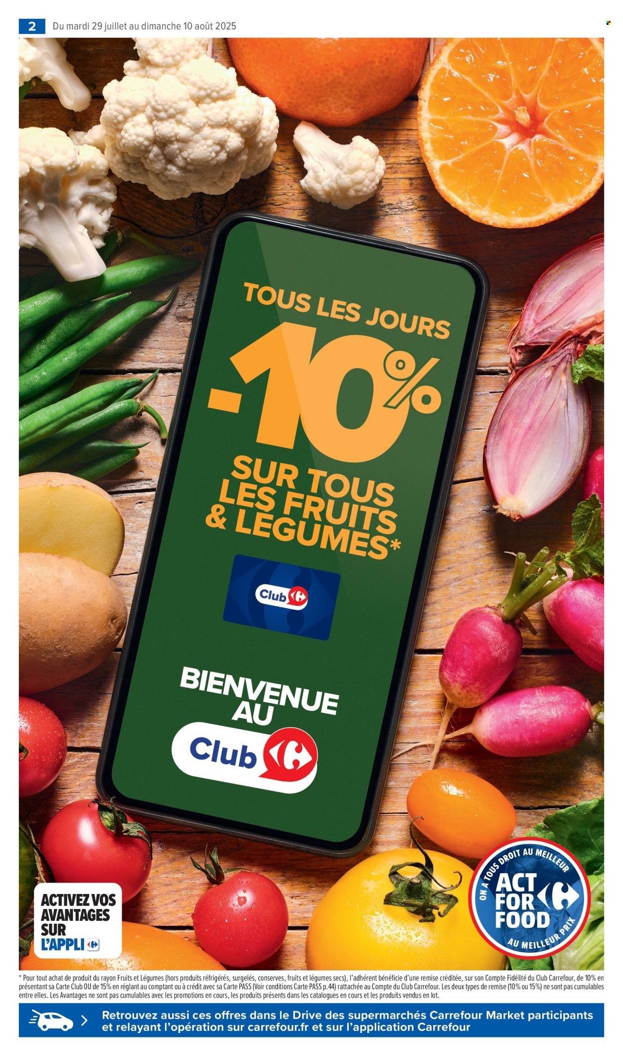 Catalogue CARREFOUR MARKET - BIENVENUE EN ITALIE (2025-07-29 - 2025-08-10)