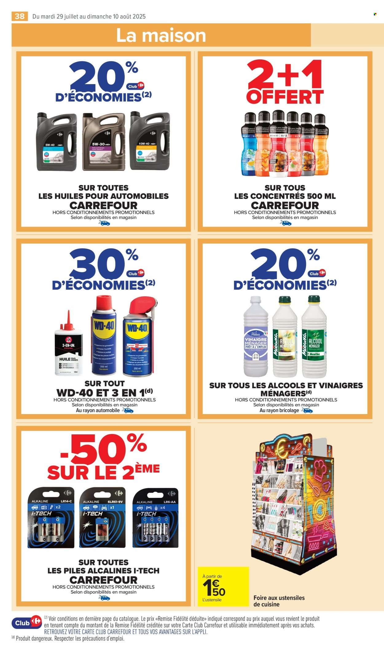 Catalogue CARREFOUR MARKET - BIENVENUE EN ITALIE (2025-07-29 - 2025-08-10)