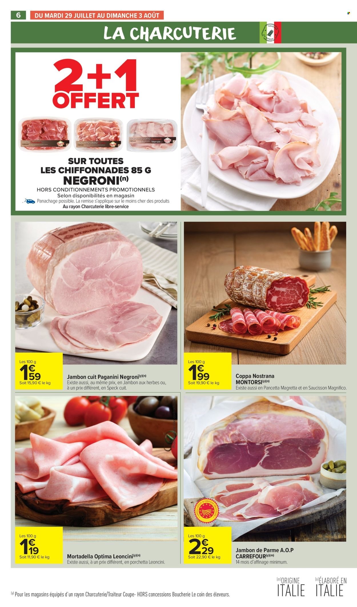 Catalogue CARREFOUR MARKET - BIENVENUE EN ITALIE (2025-07-29 - 2025-08-10)