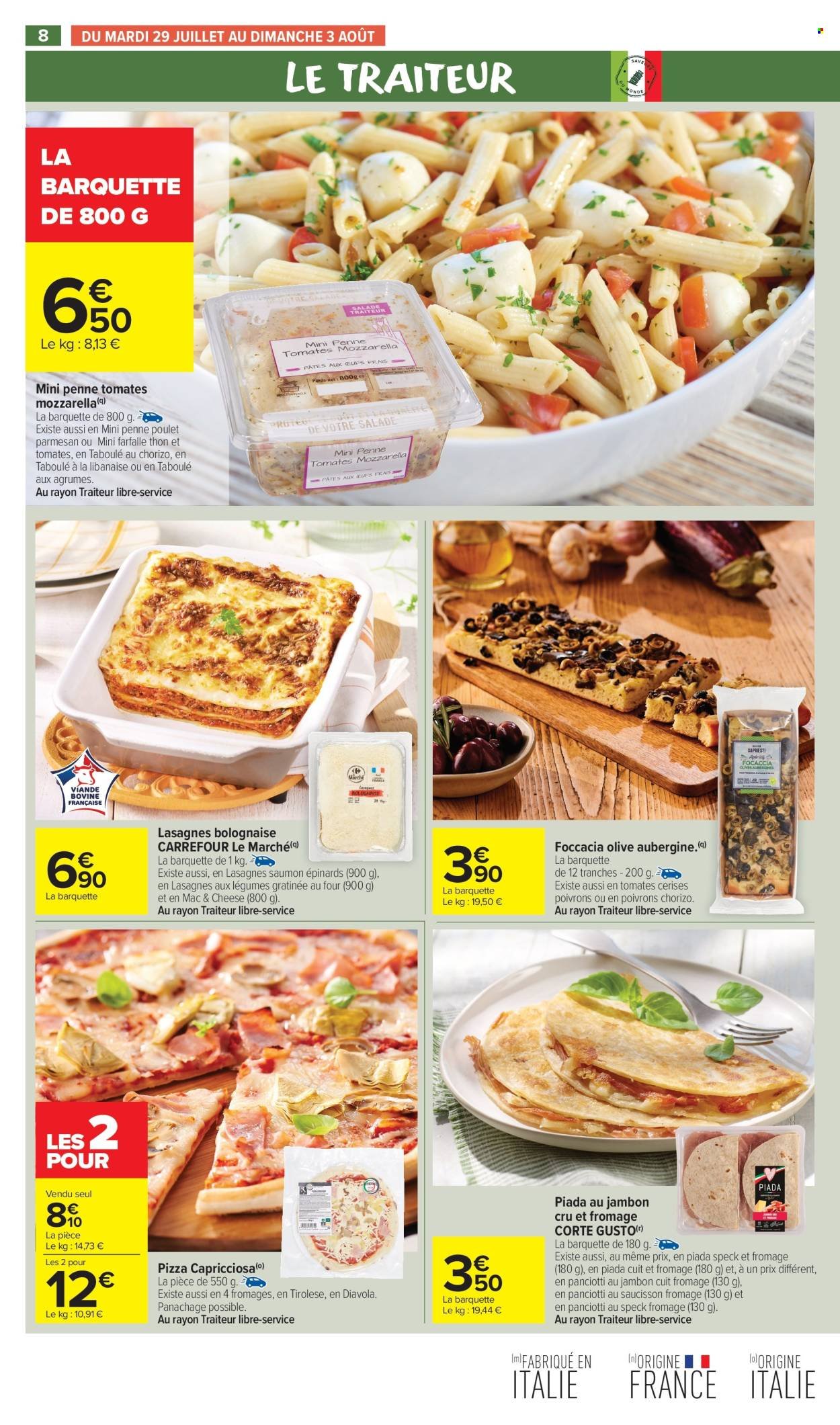 Catalogue CARREFOUR MARKET - BIENVENUE EN ITALIE (2025-07-29 - 2025-08-10)