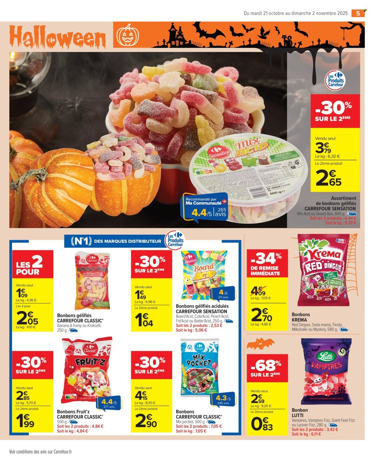 Catalogue CARREFOUR MARKET - HAHAHA HALLOWEEN (2025-10-21 - 2025-11-02)