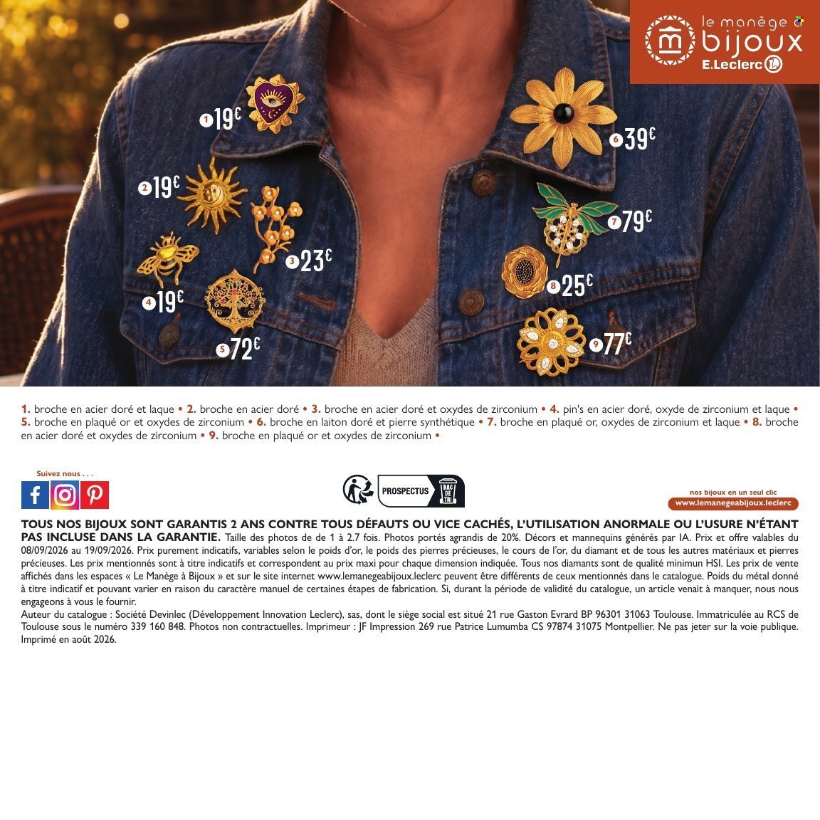 Catalogue E.LECLERC - MON PLUS BEL AUTOMNE