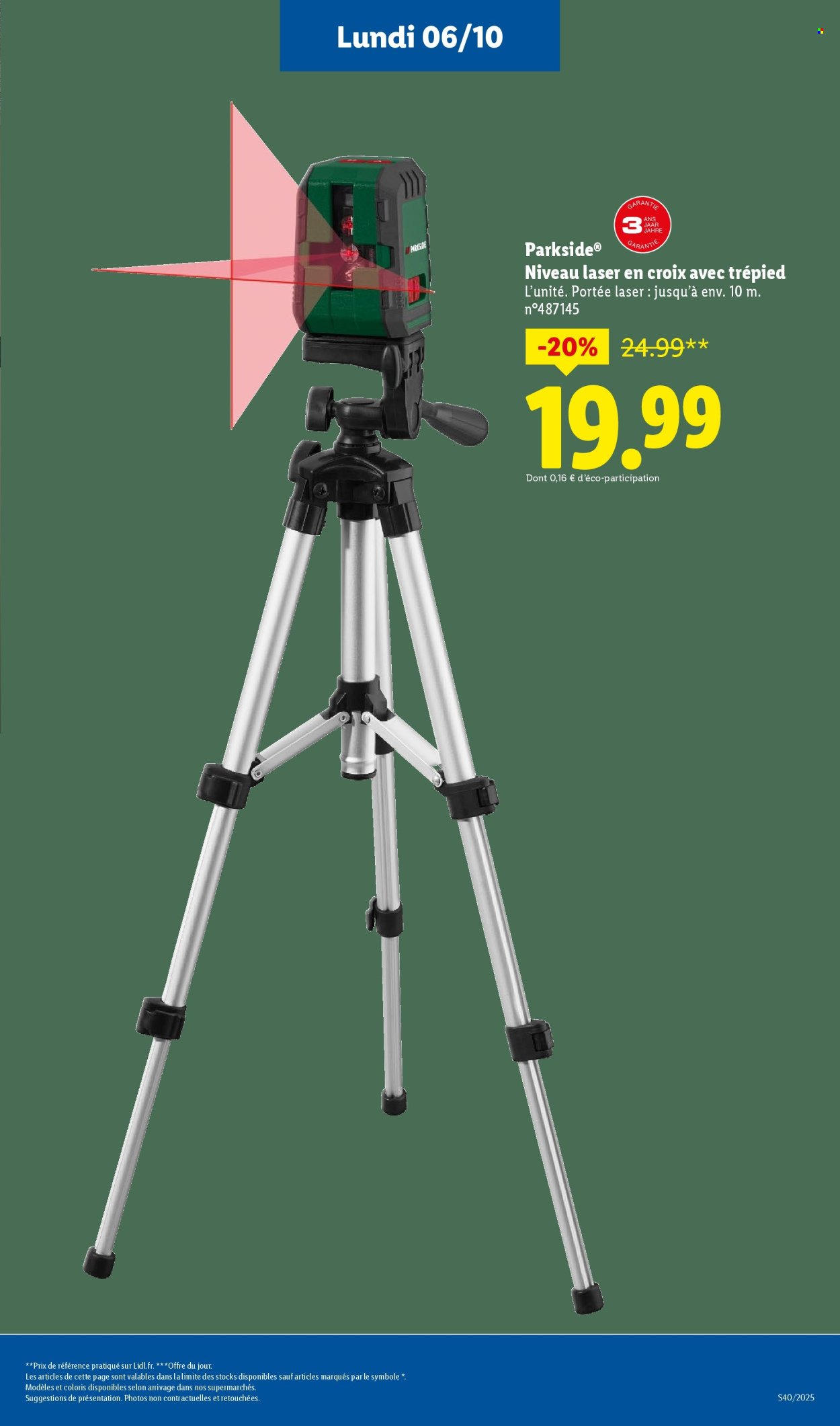 Catalogue LIDL - Les bonnes affaires de la semaine (2025-10-06 - 2025-10-09)