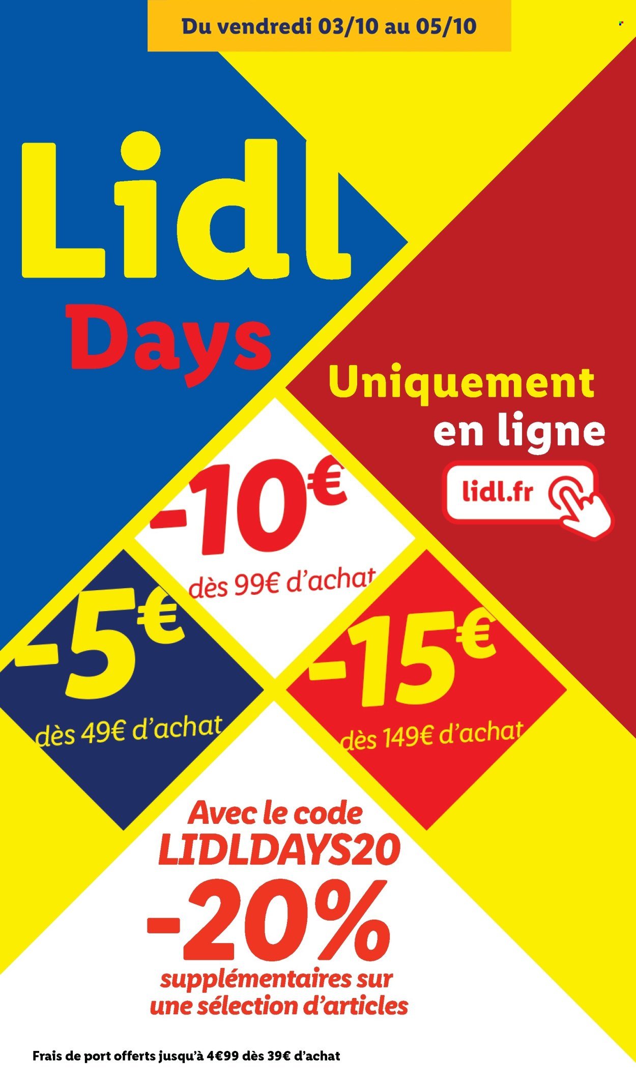 Catalogue LIDL - Les bonnes affaires de la semaine (2025-10-06 - 2025-10-09)