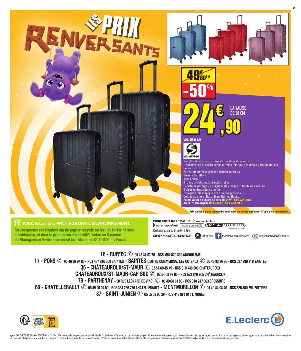 Catalogue E.LECLERC - PRIX RENVERSANTS