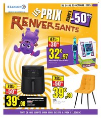 Catalogue E.LECLERC - PRIX RENVERSANTS