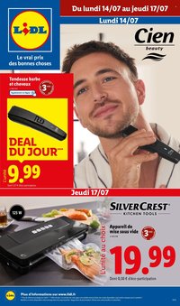 Catalogue LIDL - Les bonnes affaires de la semaine (2025-07-14 - 2025-07-17)