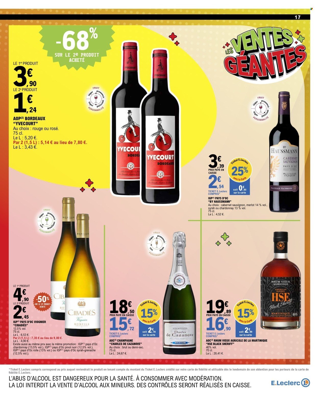 Catalogue E.LECLERC - VENTES GEANTES (2025-07-29 - 2025-08-09)