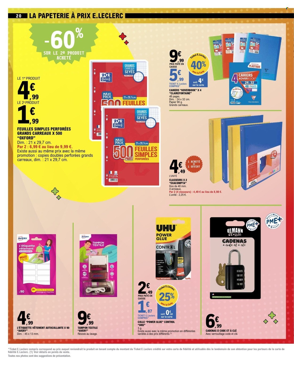 Catalogue E.LECLERC - VENTES GEANTES (2025-07-29 - 2025-08-09)