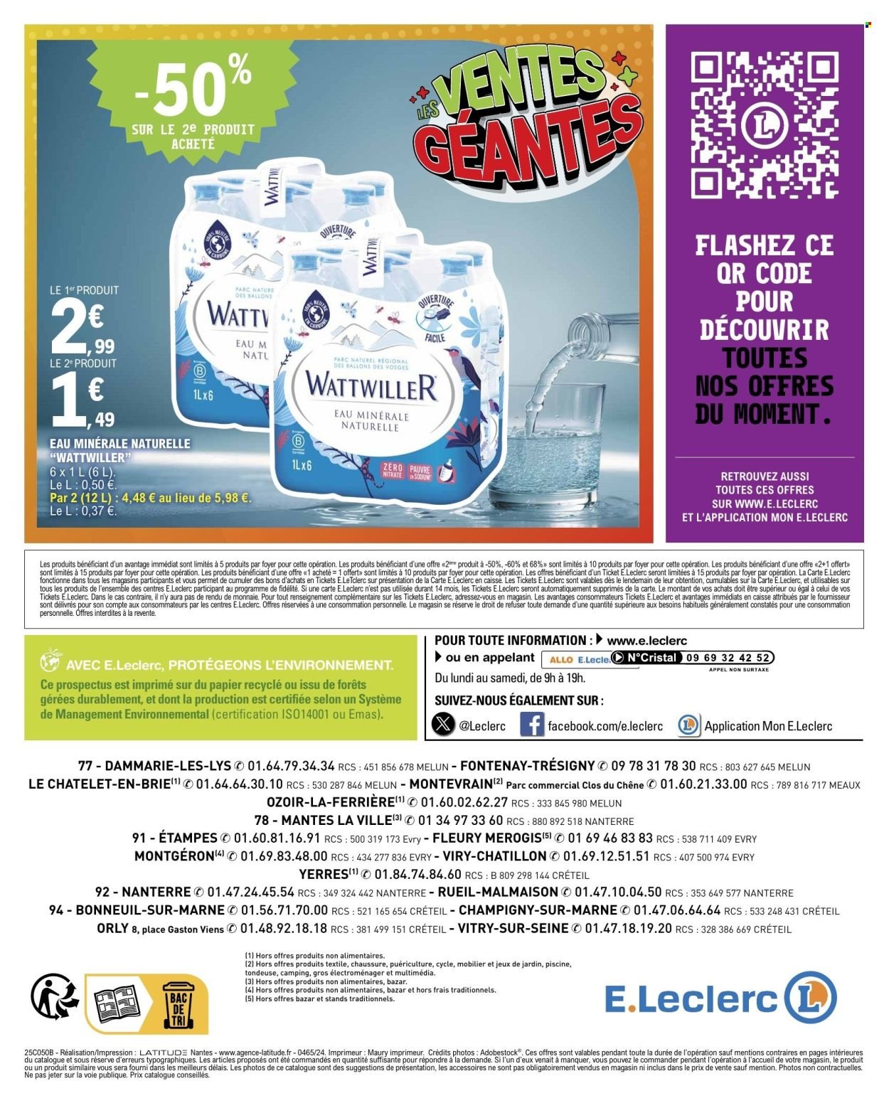 Catalogue E.LECLERC - VENTES GEANTES (2025-07-29 - 2025-08-09)