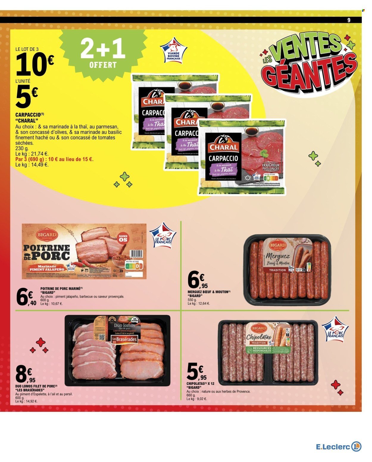 Catalogue E.LECLERC - VENTES GEANTES (2025-07-29 - 2025-08-09)