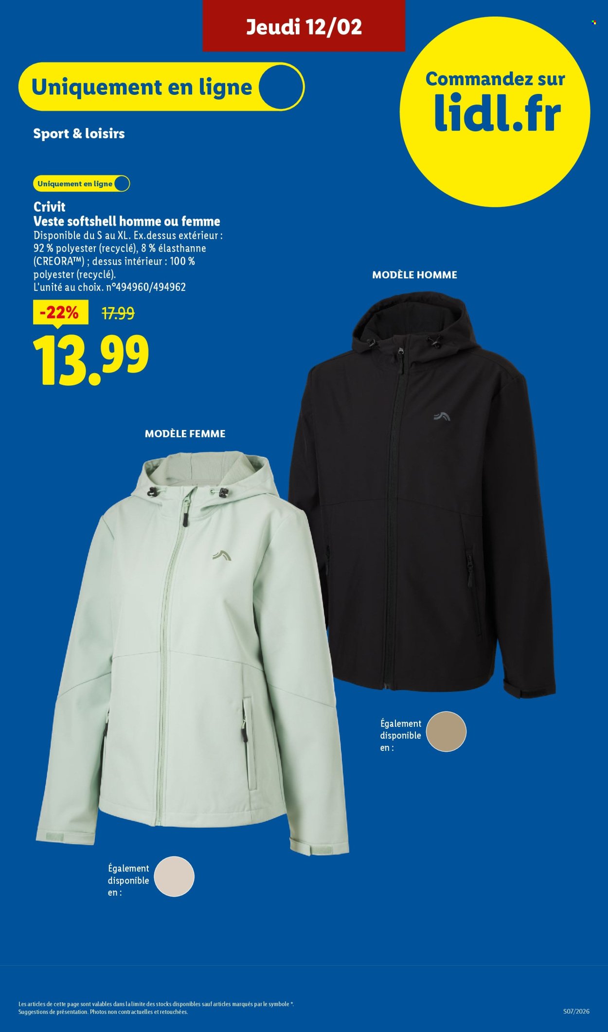 Catalogue LIDL - Les Exclus Web de la semaine