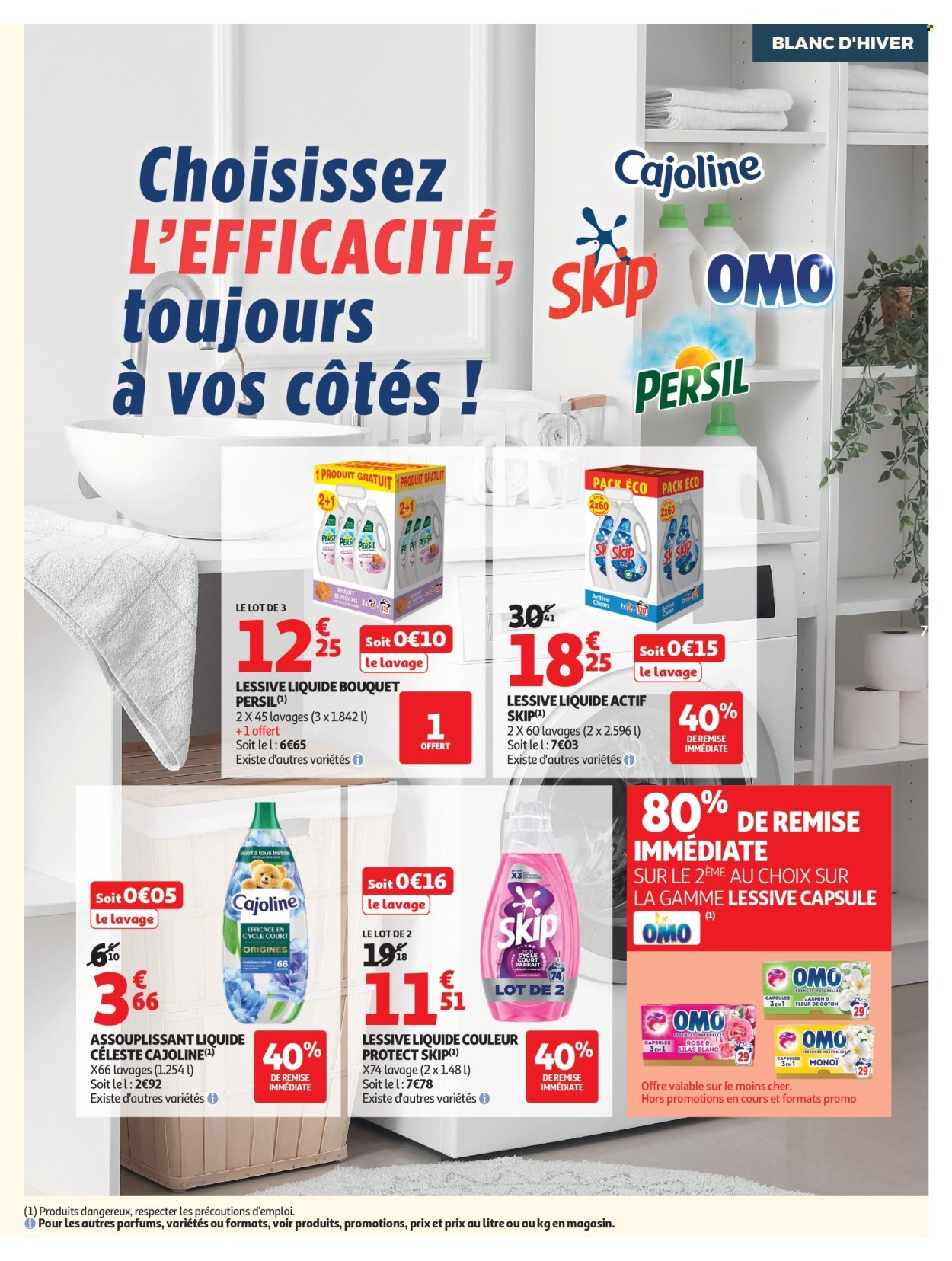 Catalogue AUCHAN - Blanc d'hiver supermarché (2025-12-26 - 2026-01-06)