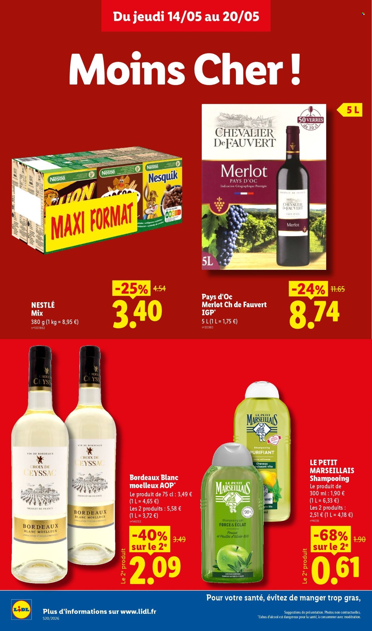 Catalogue LIDL - Les promos de la semaine (2026-05-14 - 2026-05-20)