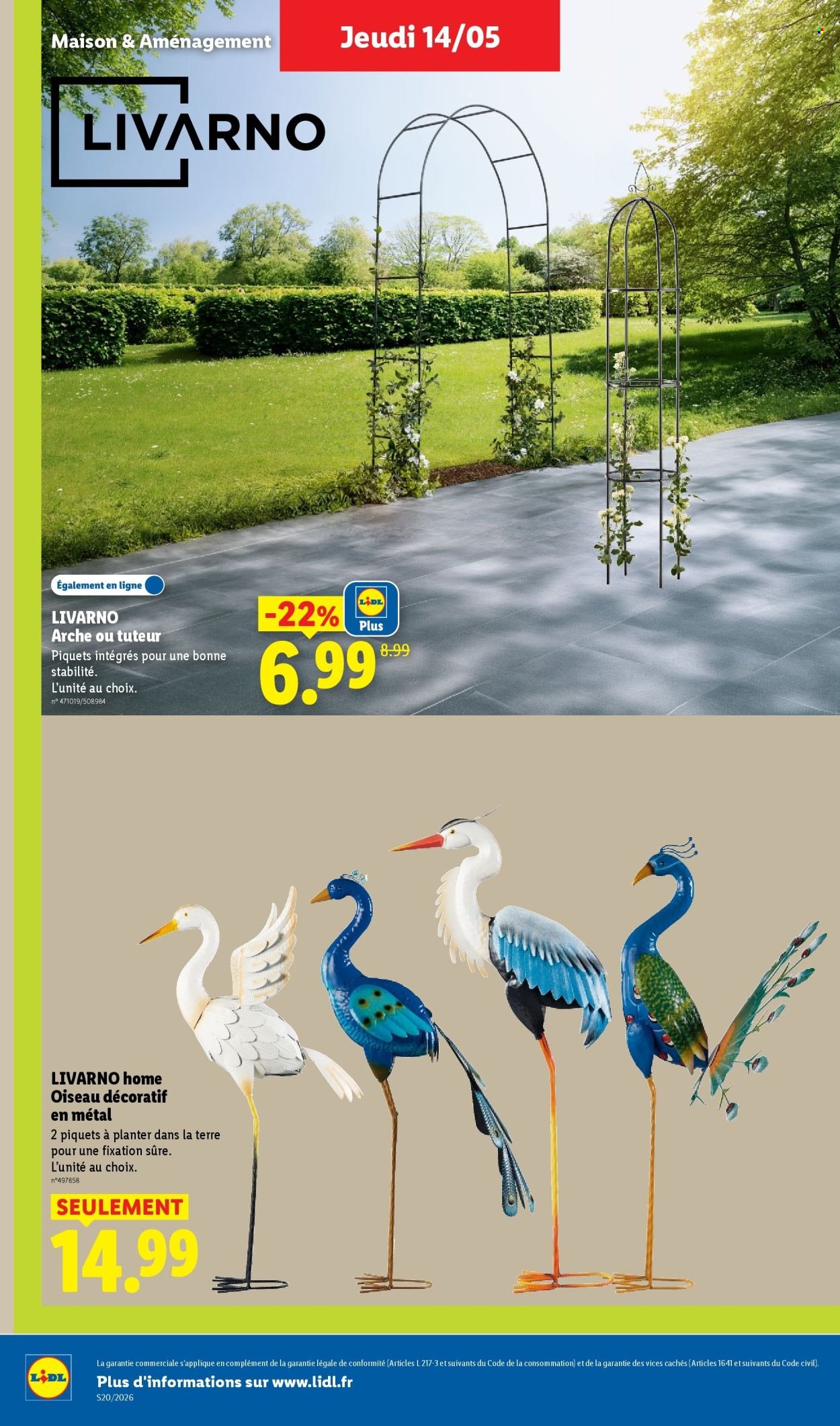 Catalogue LIDL - Les promos de la semaine (2026-05-14 - 2026-05-20)