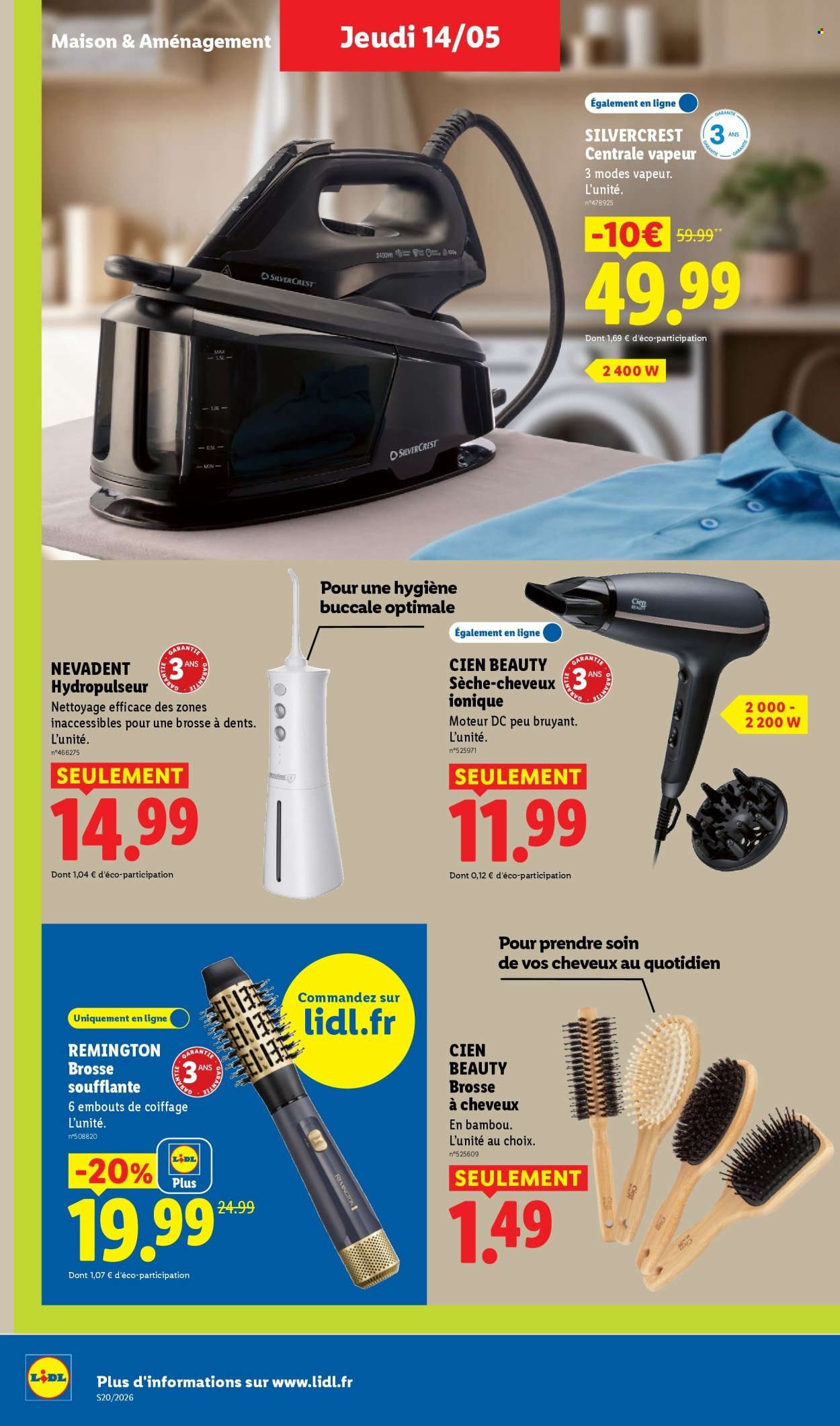 Catalogue LIDL - Les promos de la semaine (2026-05-14 - 2026-05-20)