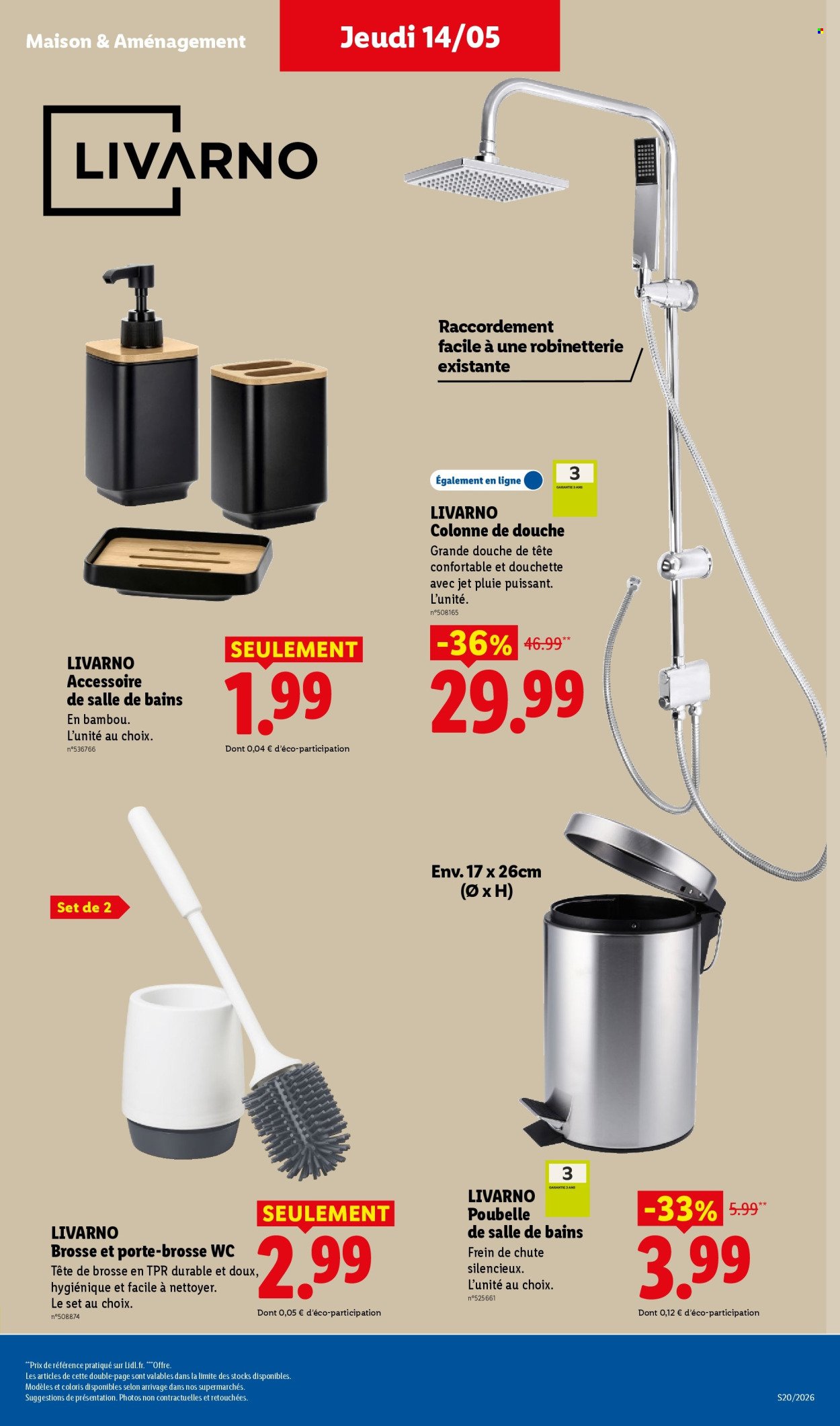 Catalogue LIDL - Les promos de la semaine (2026-05-14 - 2026-05-20)