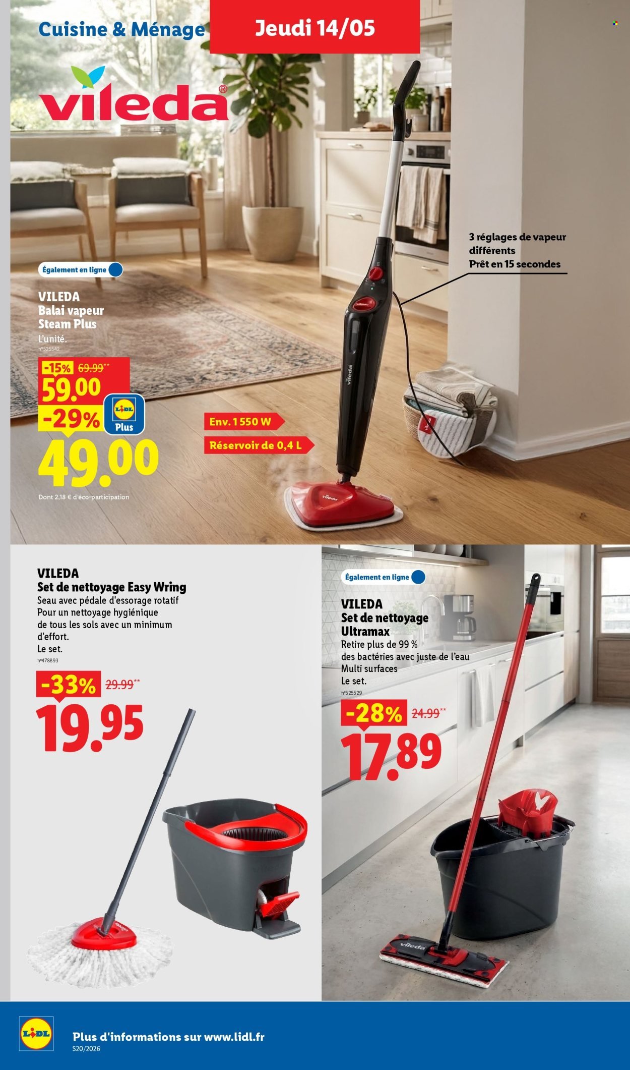 Catalogue LIDL - Les promos de la semaine (2026-05-14 - 2026-05-20)