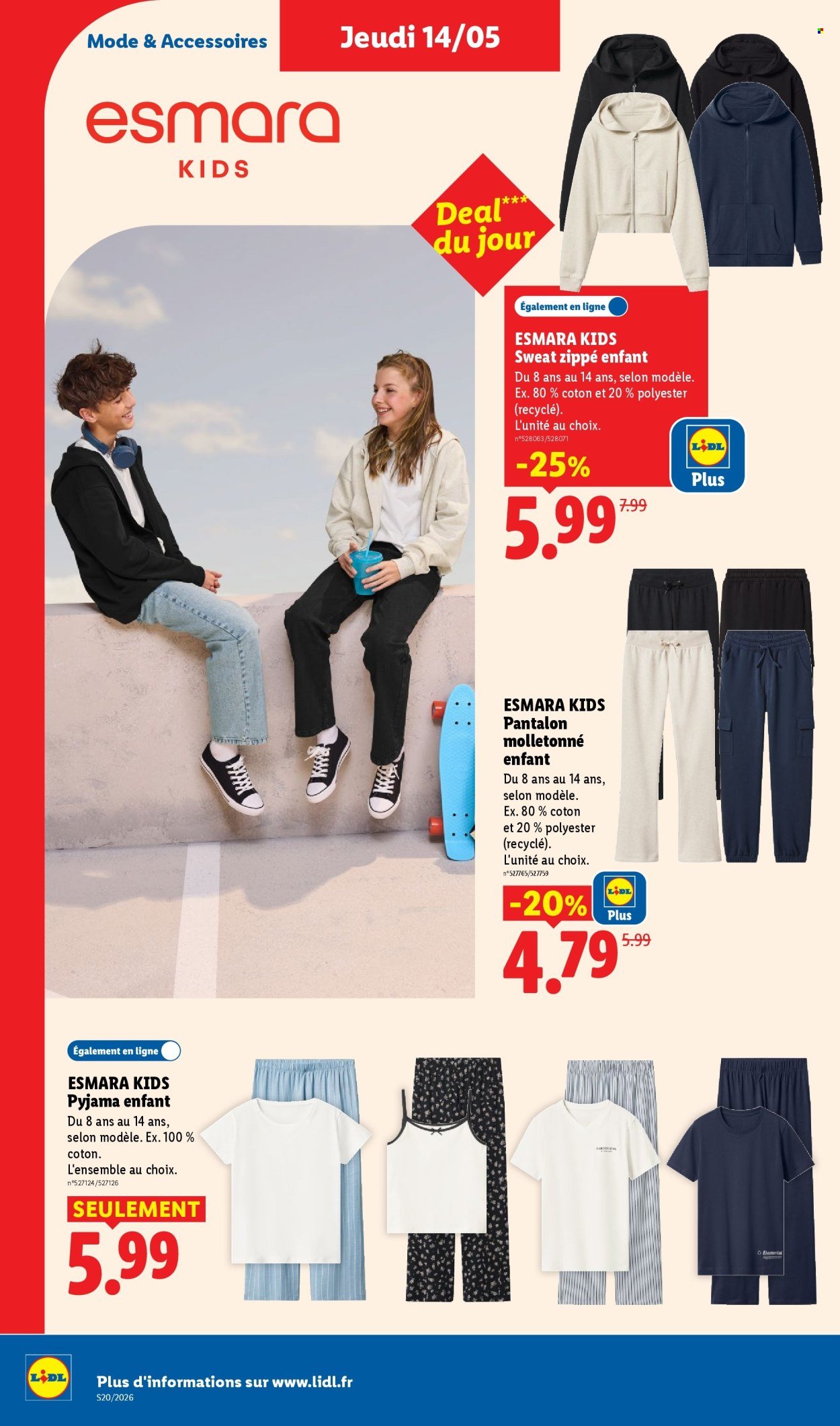 Catalogue LIDL - Les promos de la semaine (2026-05-14 - 2026-05-20)
