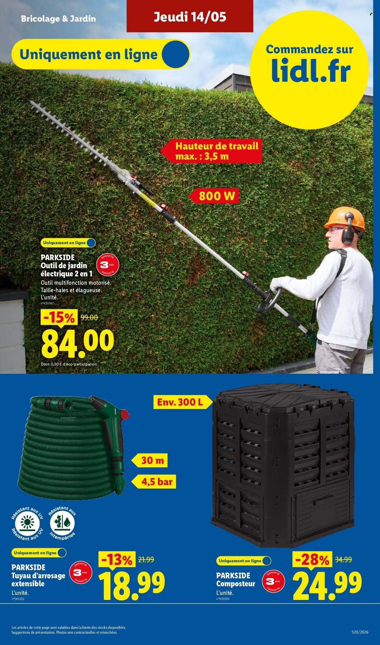 Catalogue LIDL - Les promos de la semaine (2026-05-14 - 2026-05-20)