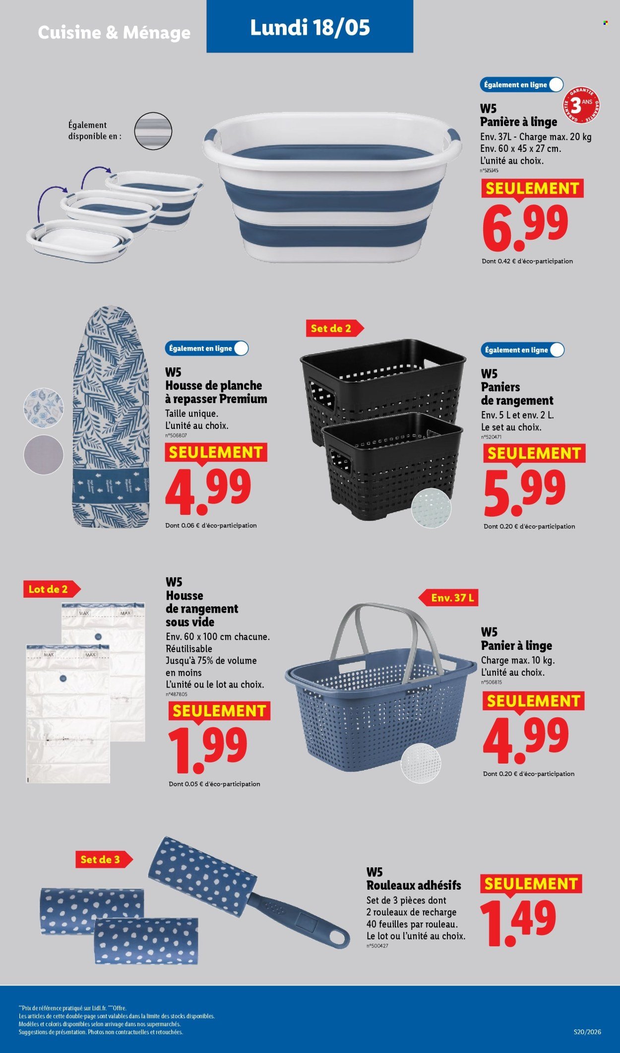 Catalogue LIDL - Les promos de la semaine (2026-05-14 - 2026-05-20)