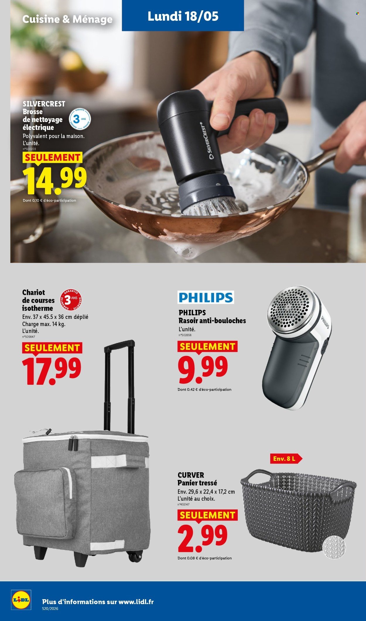 Catalogue LIDL - Les promos de la semaine (2026-05-14 - 2026-05-20)