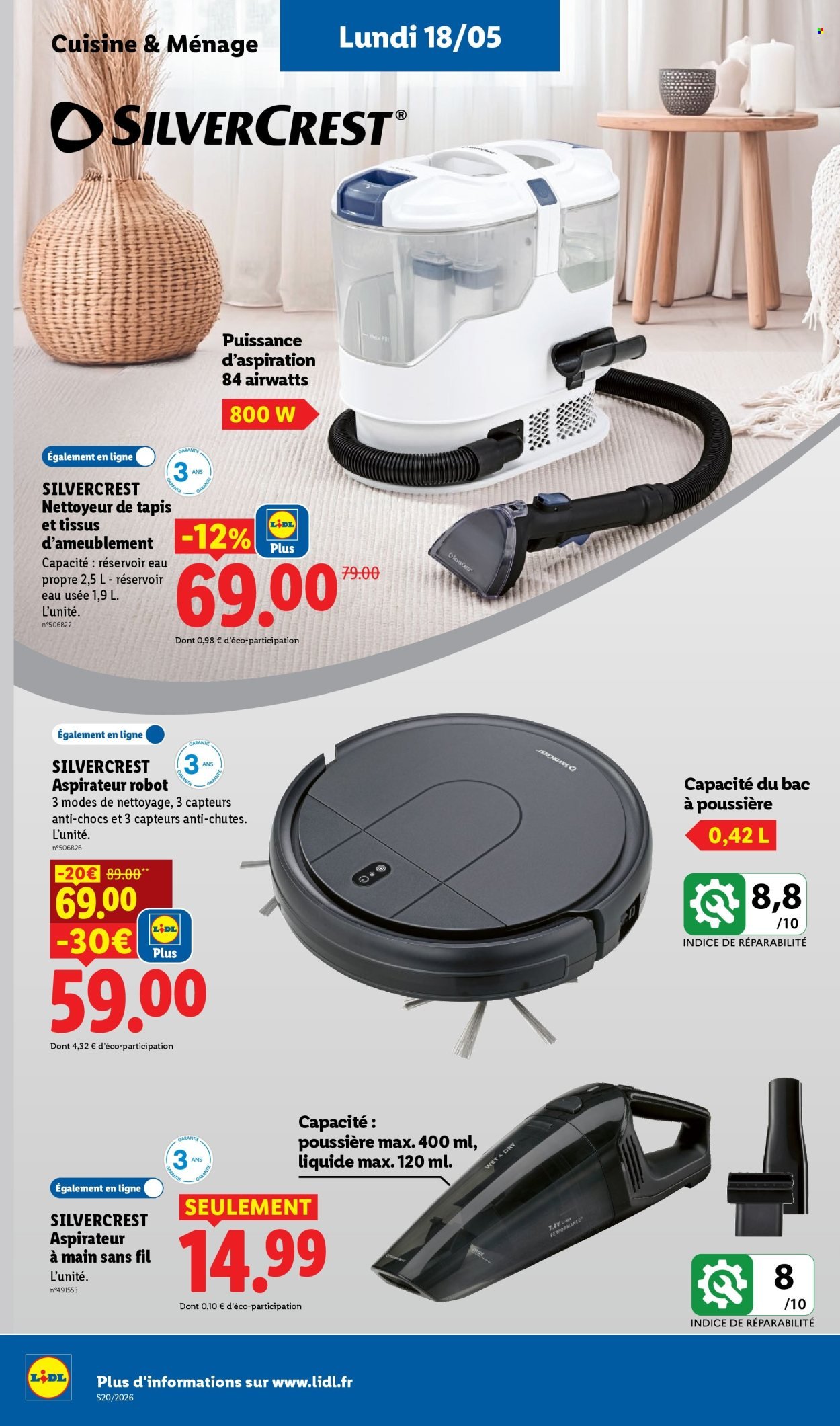 Catalogue LIDL - Les promos de la semaine (2026-05-14 - 2026-05-20)