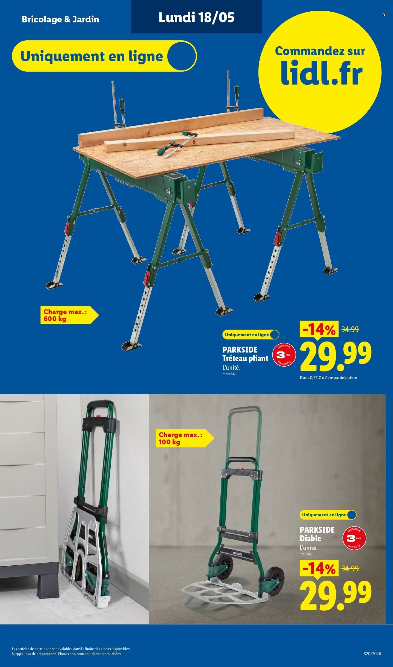 Catalogue LIDL - Les promos de la semaine (2026-05-14 - 2026-05-20)
