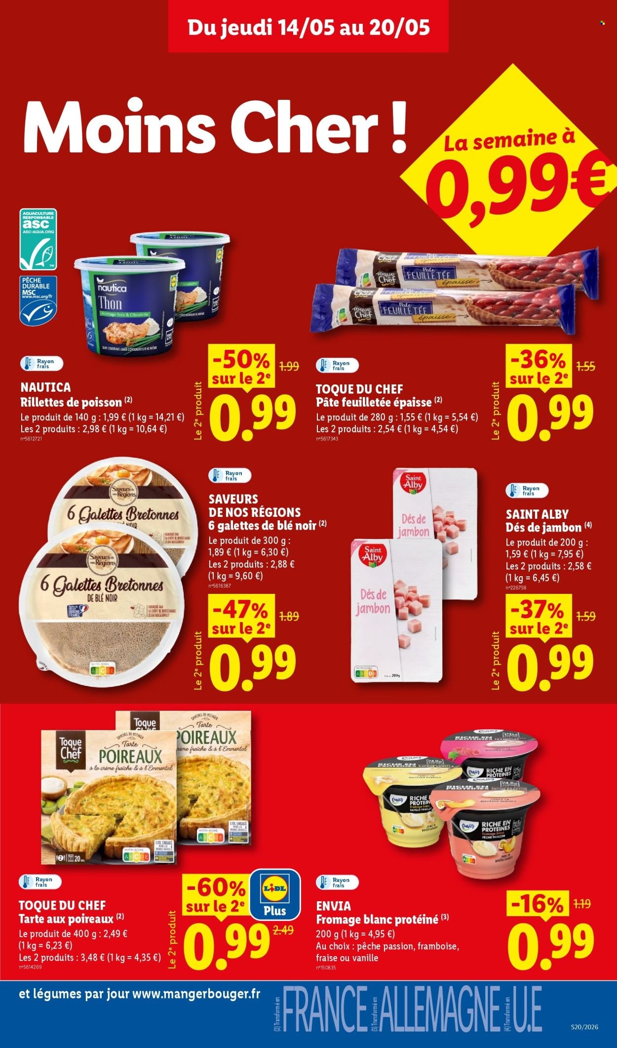 Catalogue LIDL - Les promos de la semaine (2026-05-14 - 2026-05-20)