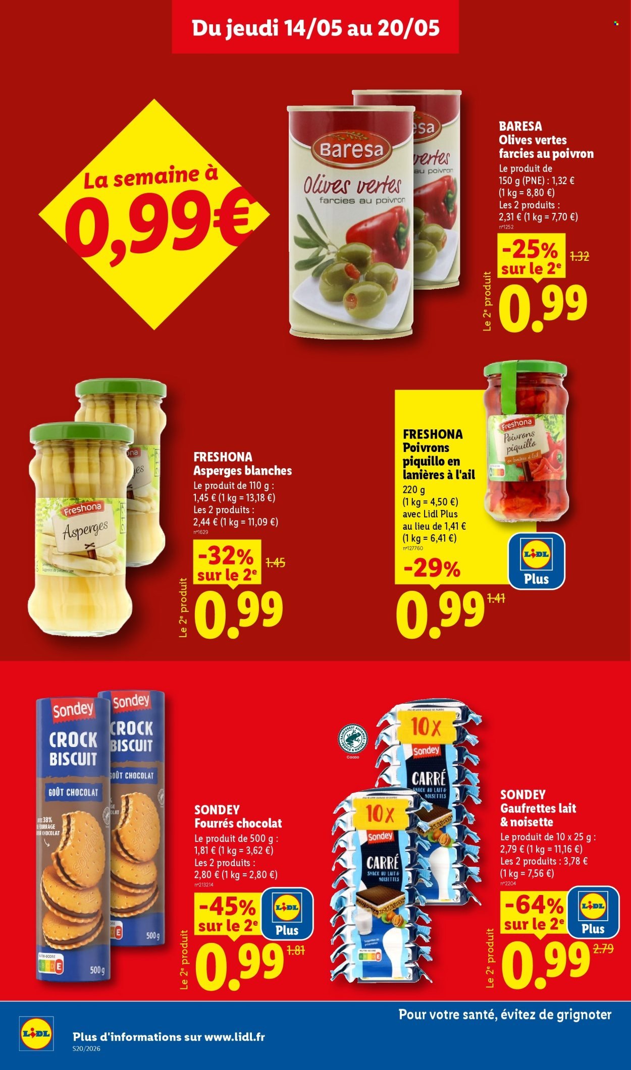 Catalogue LIDL - Les promos de la semaine (2026-05-14 - 2026-05-20)