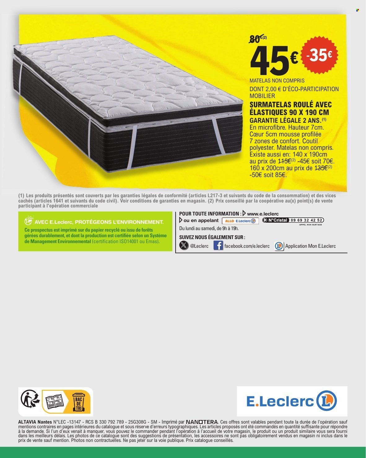Catalogue E.LECLERC - EVENEMENT (2025-09-09 - 2025-09-20)