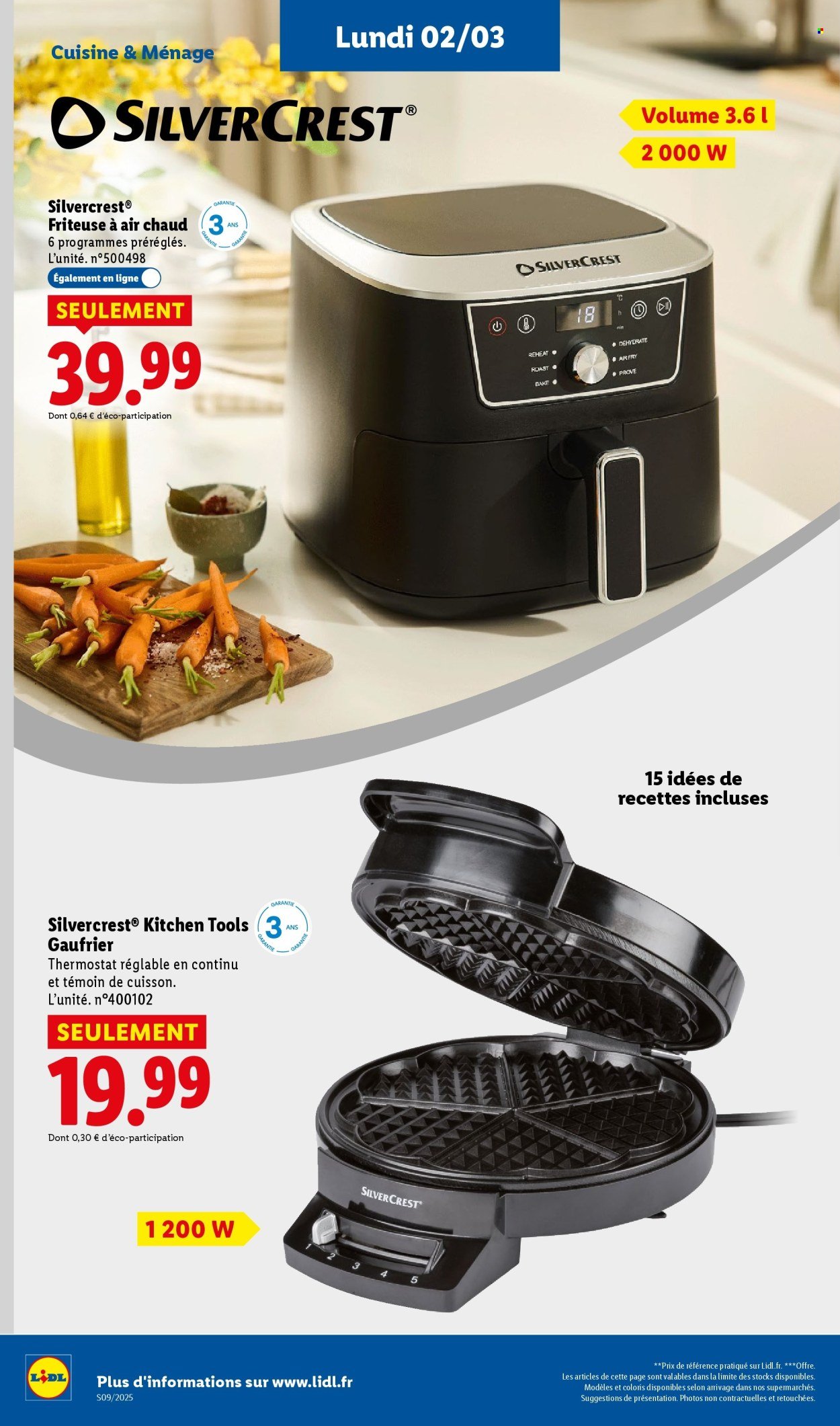 Catalogue LIDL - Les bonnes affaires de la semaine