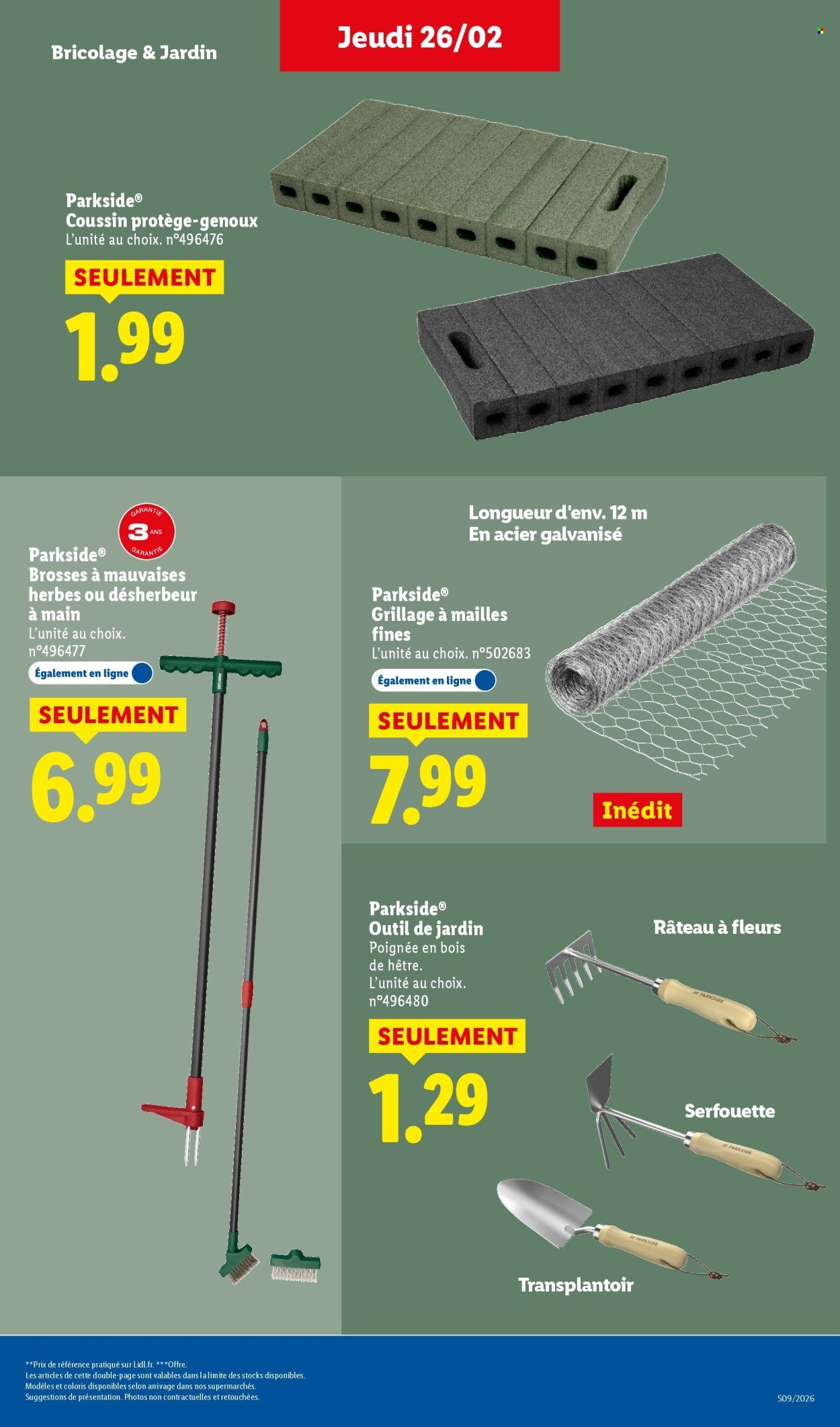 Catalogue LIDL - Les bonnes affaires de la semaine (2026-02-26 - 2026-03-02)