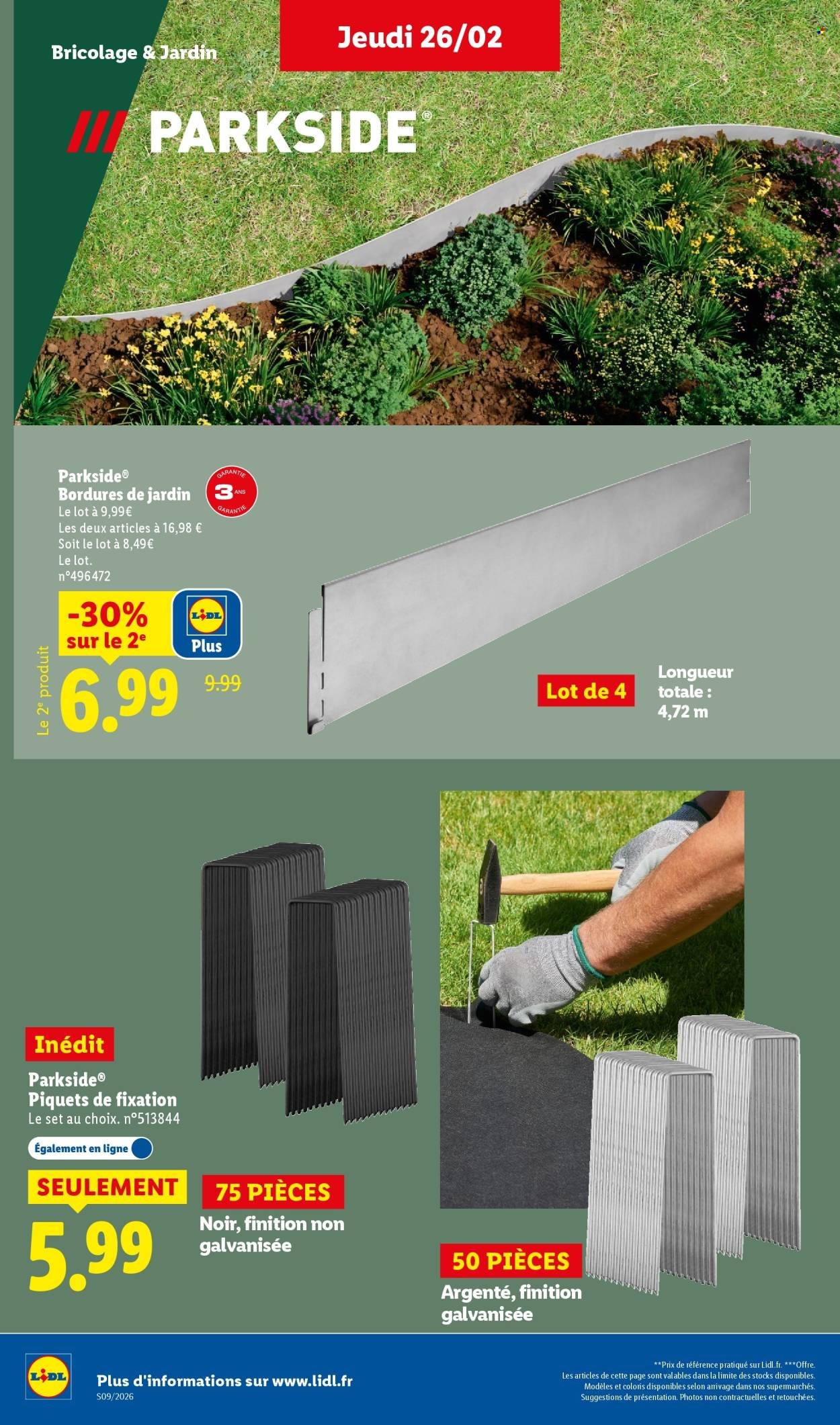 Catalogue LIDL - Les bonnes affaires de la semaine (2026-02-26 - 2026-03-02)
