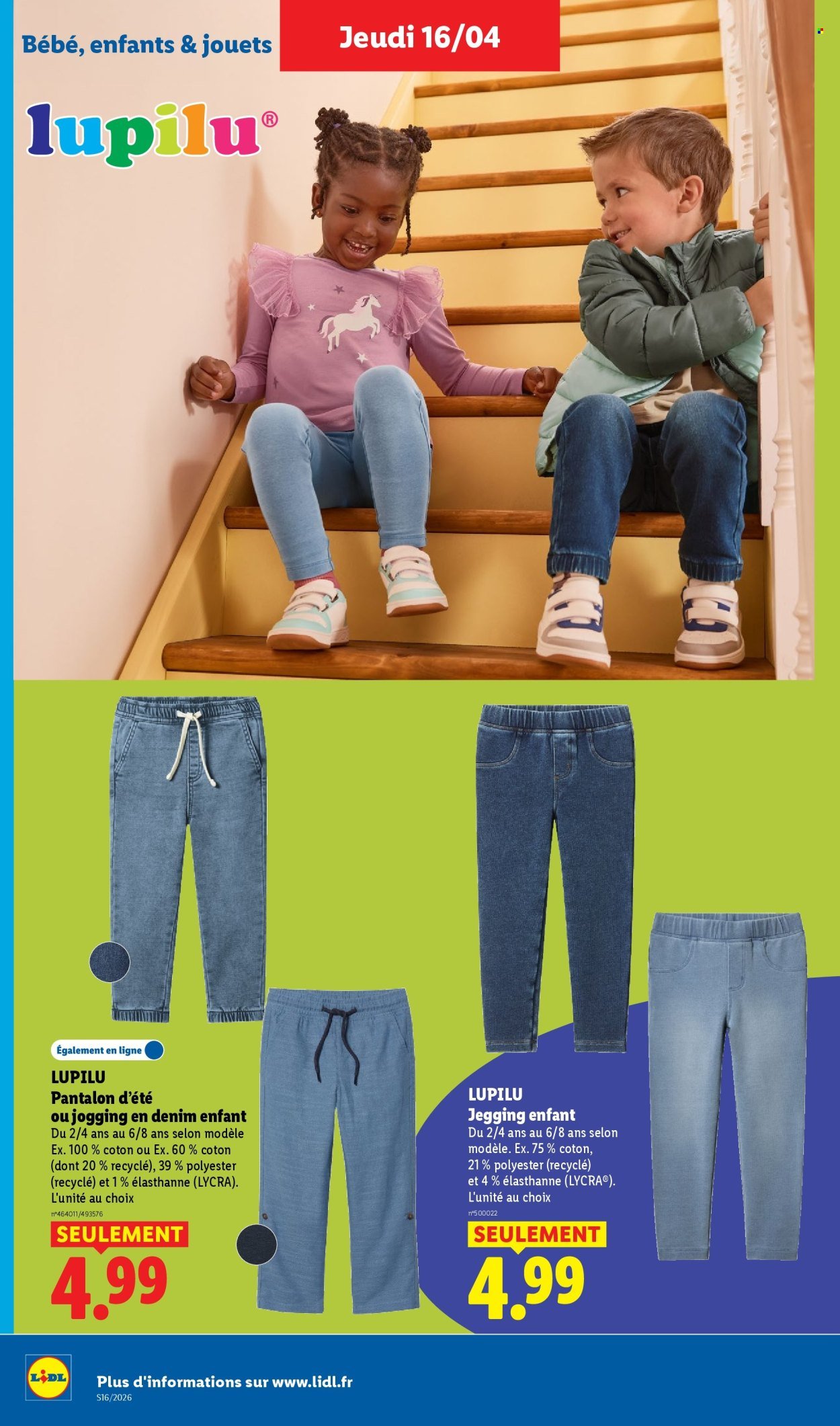 Catalogue LIDL - Les bonnes affaires de la semaine (2026-04-16 - 2026-04-20)