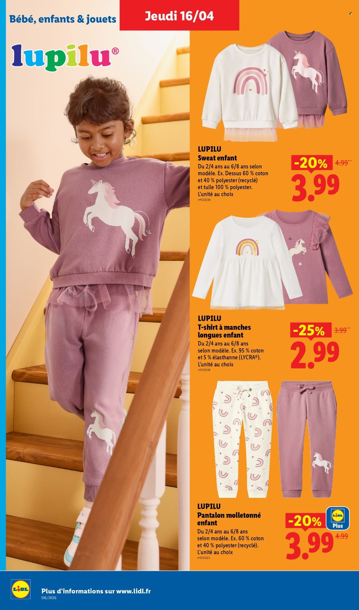 Catalogue LIDL - Les bonnes affaires de la semaine (2026-04-16 - 2026-04-20)