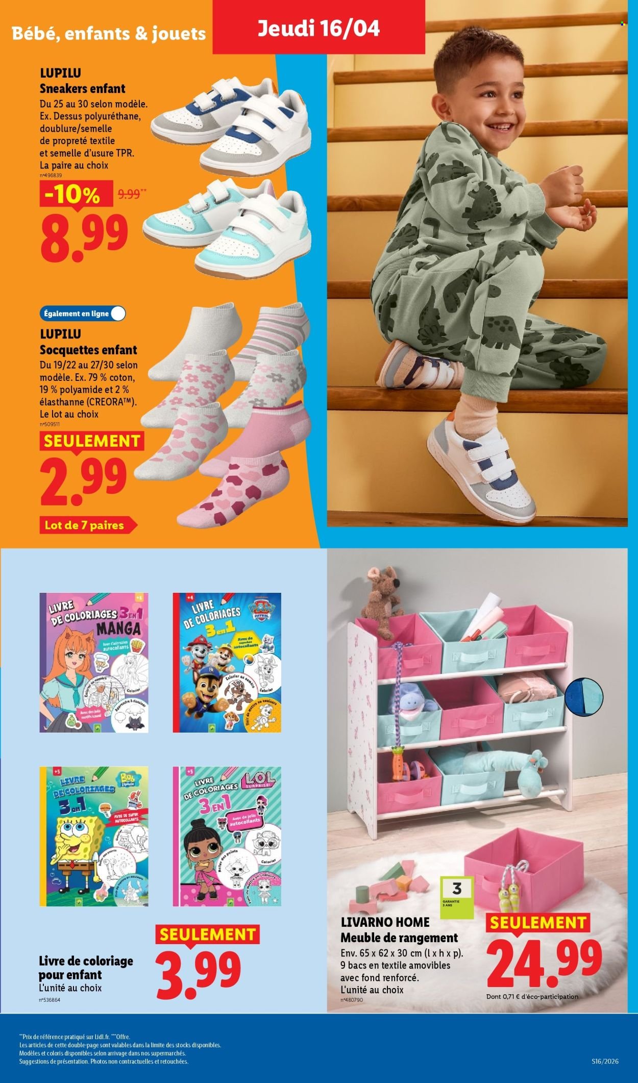 Catalogue LIDL - Les bonnes affaires de la semaine (2026-04-16 - 2026-04-20)