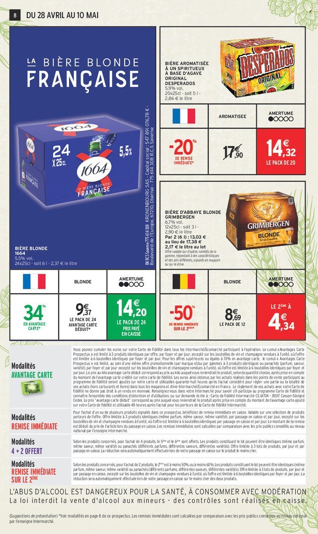 Catalogue INTERMARCHÉ - Spécial bières (2026-04-28 - 2026-05-10)