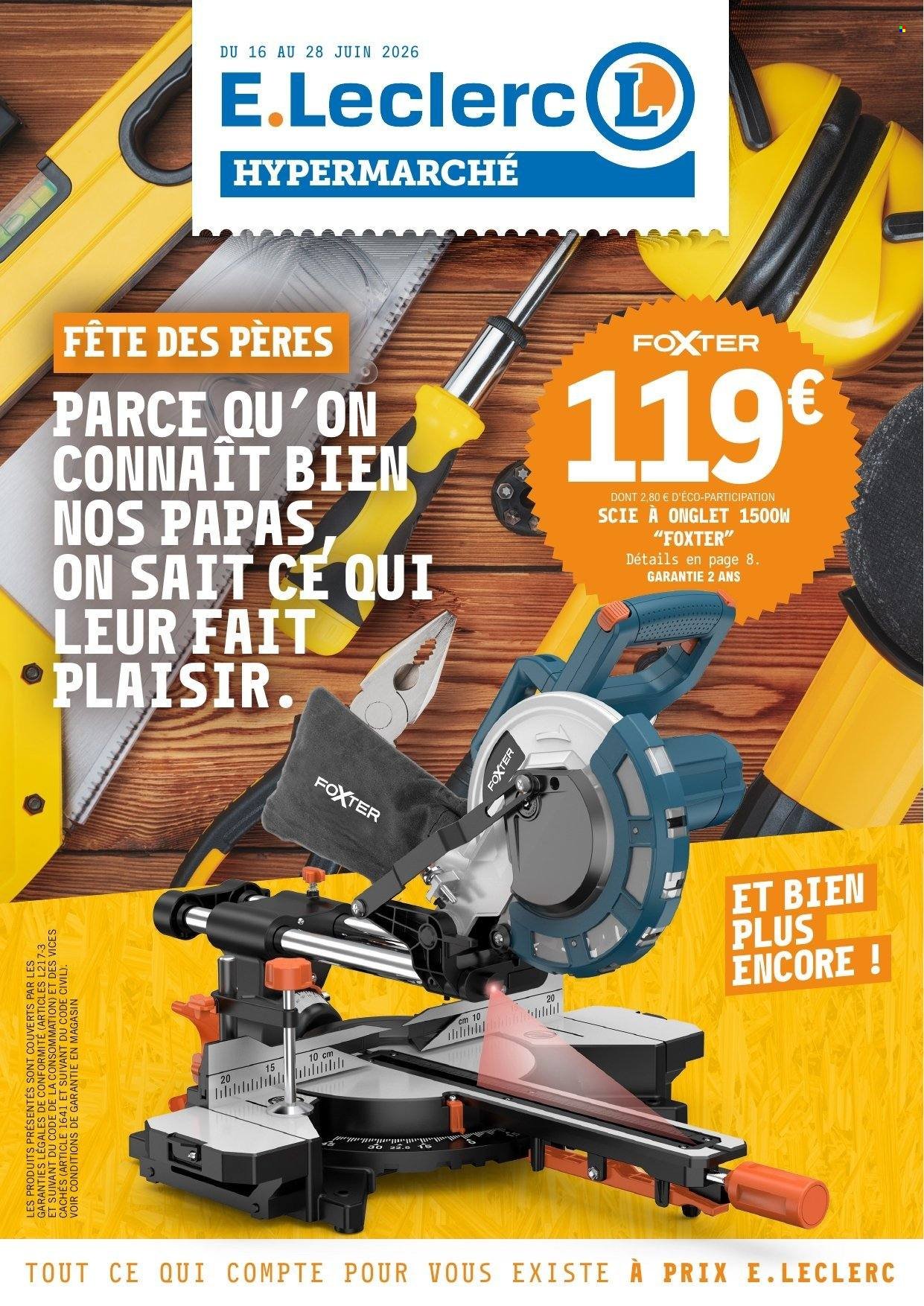 Catalogue E.LECLERC - Du mardi 16 juin 2026