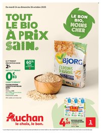 Catalogue AUCHAN - Tout le bio à prix sain
