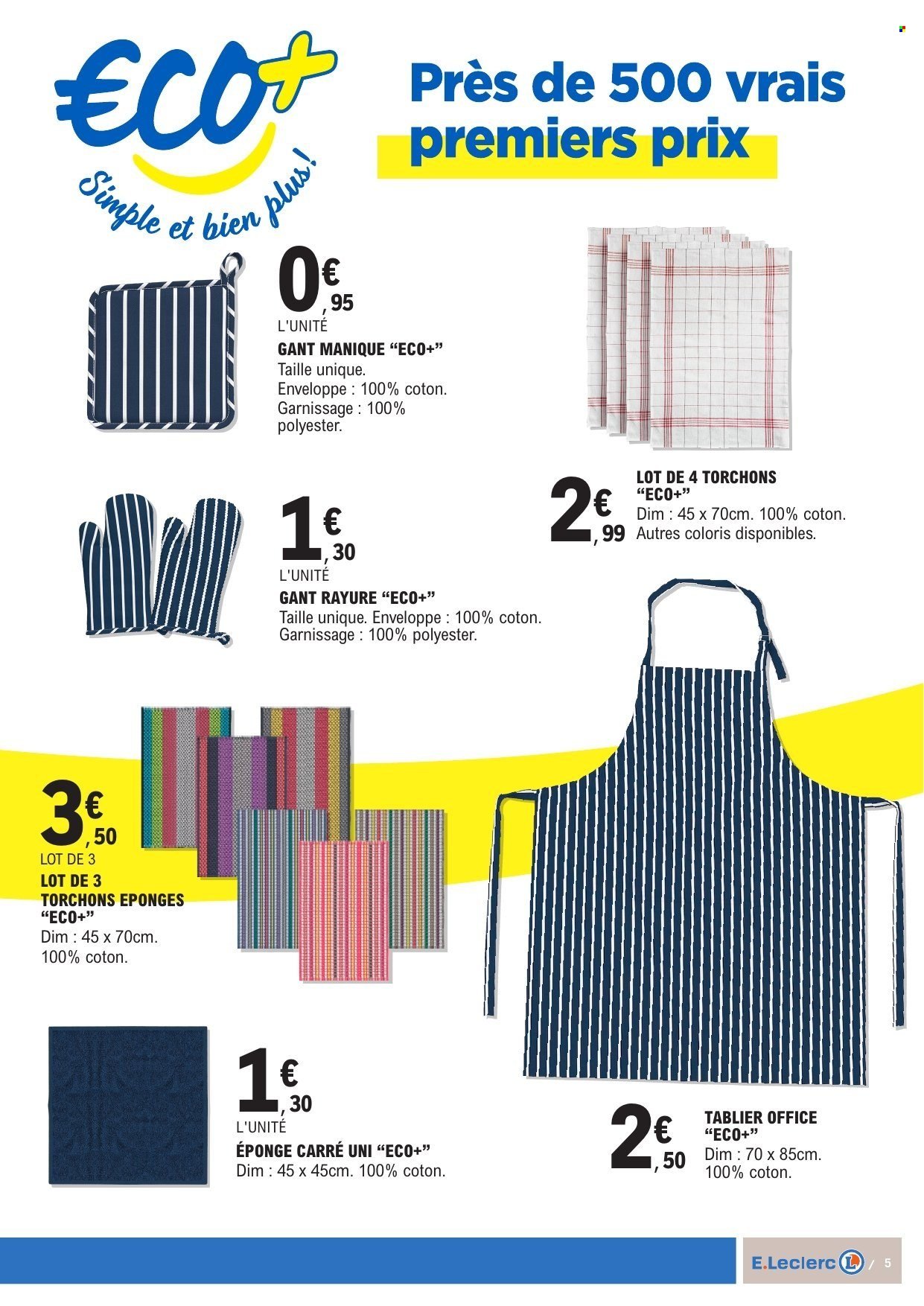 Catalogue E.LECLERC - Du mardi 7 avril 2026