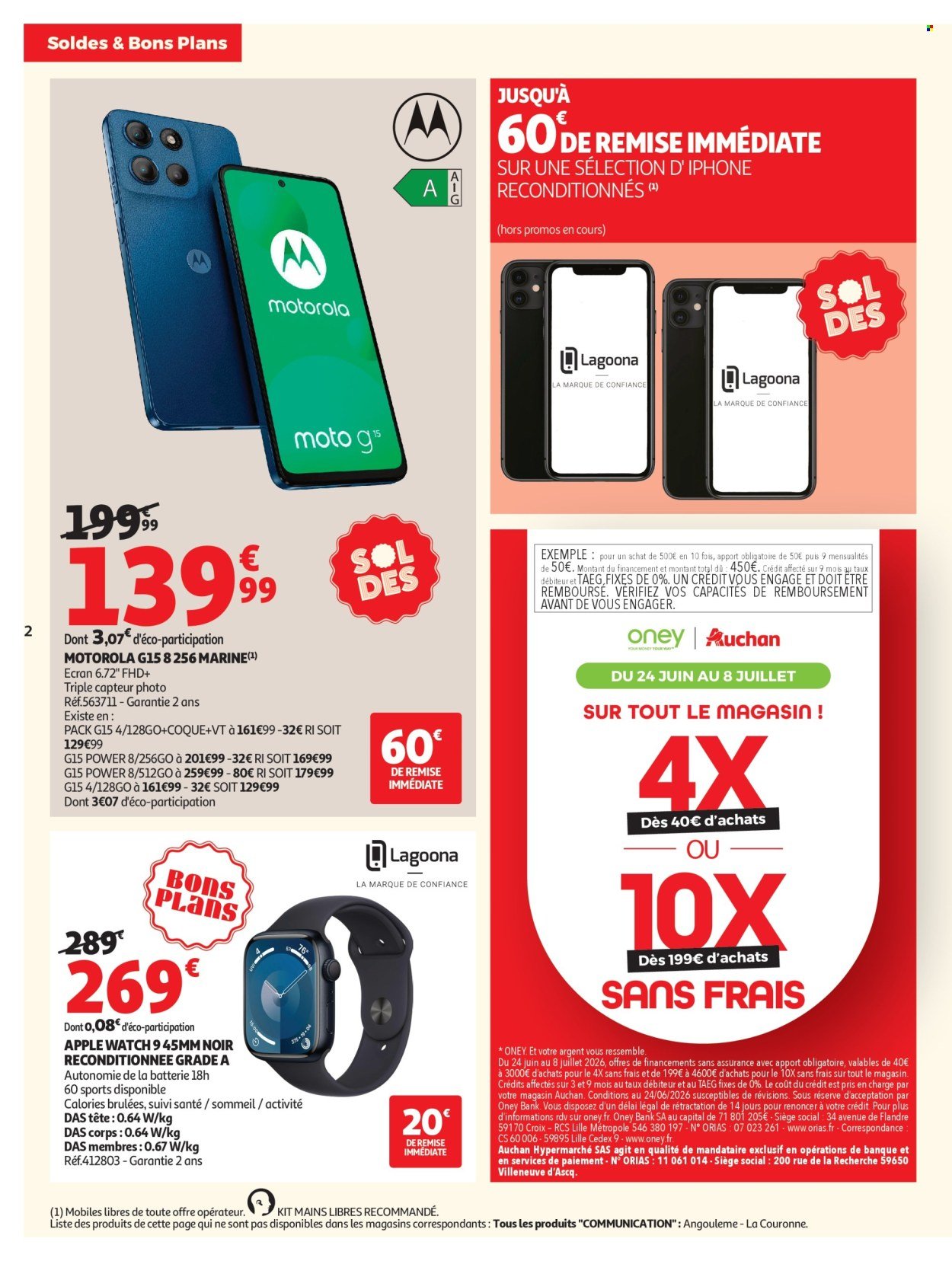 Catalogue AUCHAN - Soldes d'été