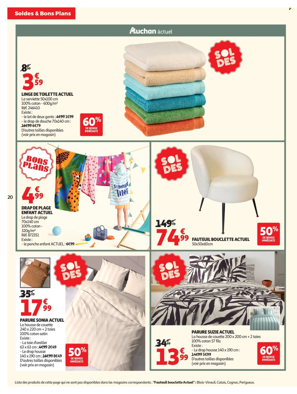 Catalogue AUCHAN - Soldes d'été