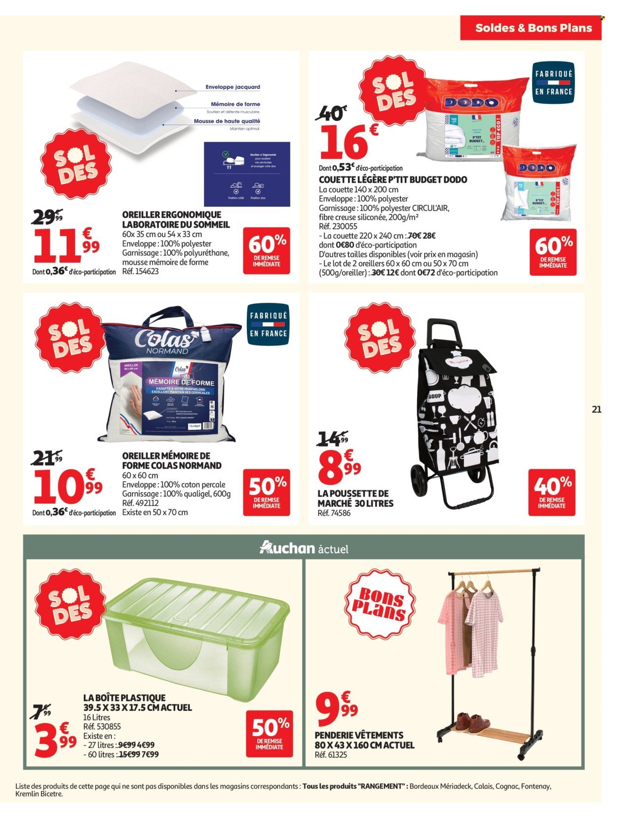 Catalogue AUCHAN - Soldes d'été