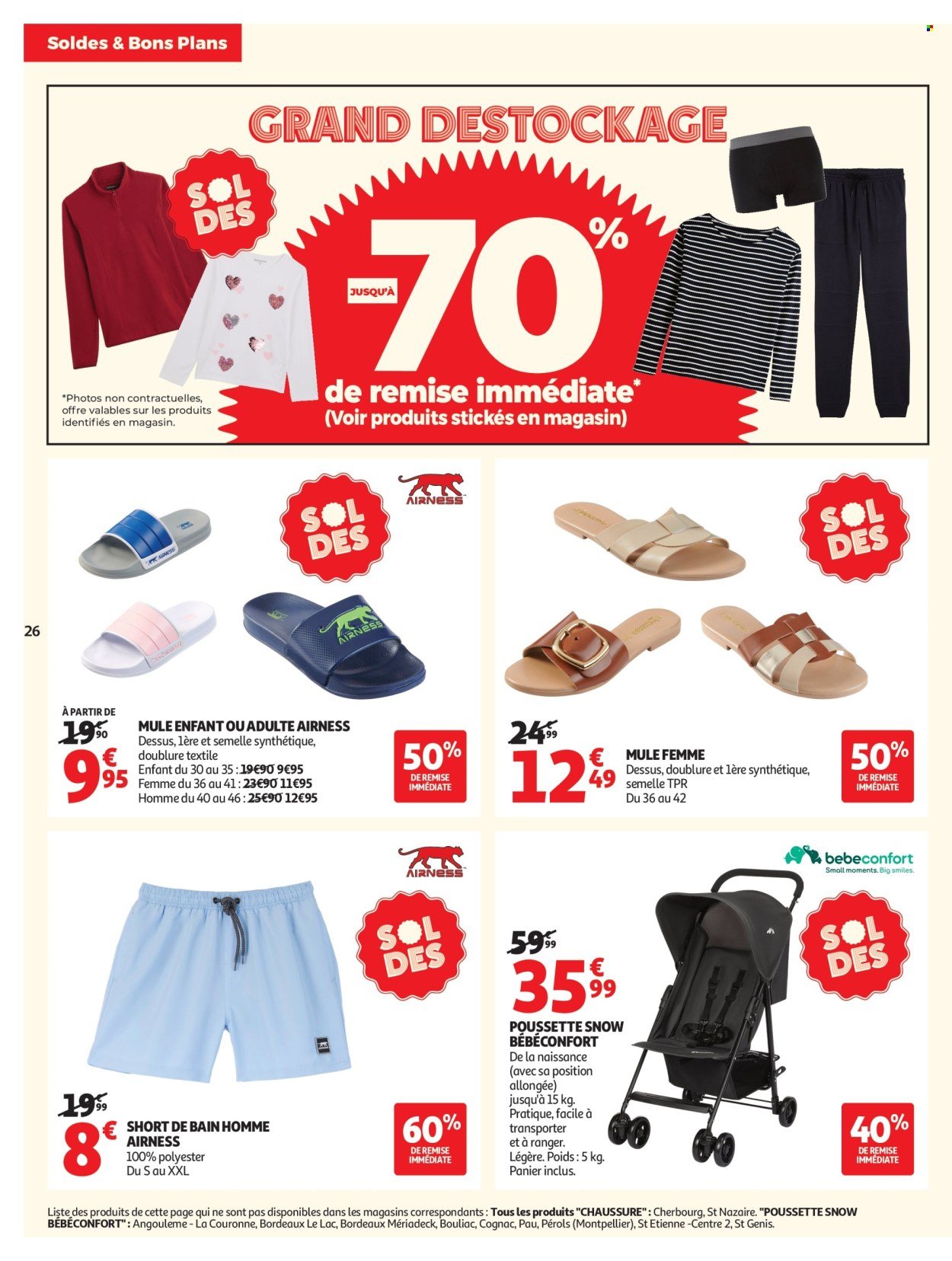 Catalogue AUCHAN - Soldes d'été
