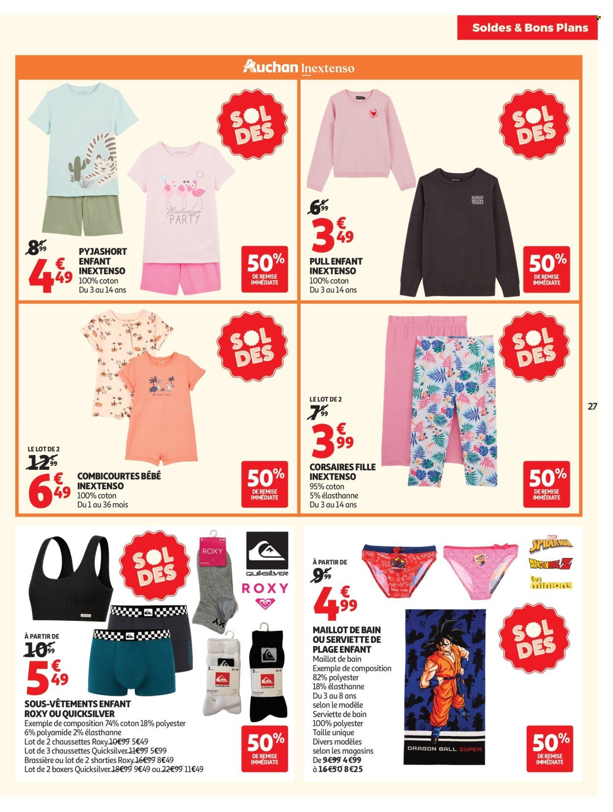Catalogue AUCHAN - Soldes d'été