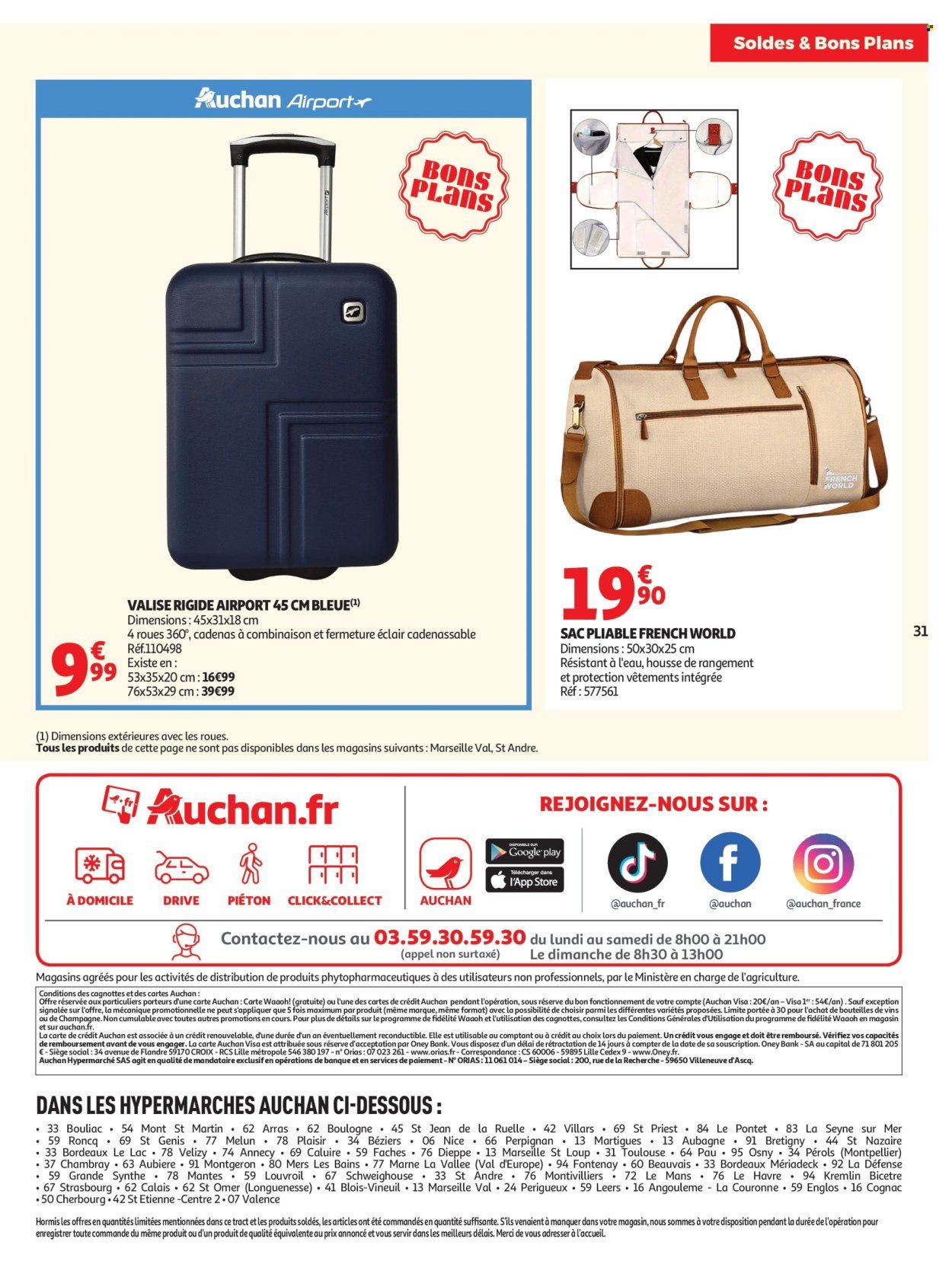 Catalogue AUCHAN - Soldes d'été