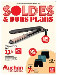 Catalogue AUCHAN - Soldes d'été